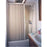 IRVINE 3667SI 36 x 67 In. - Pleated Shower Door&#44; Ivory