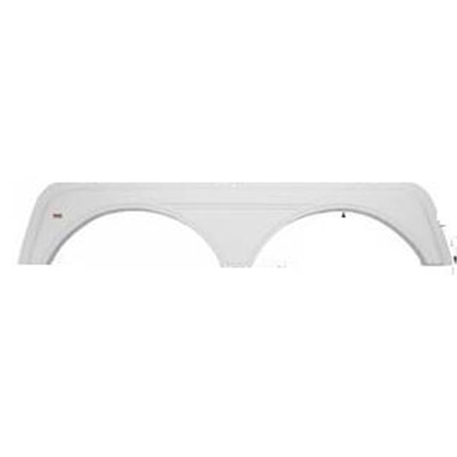 1882 RV Tandem Fender Skirt - Polar White