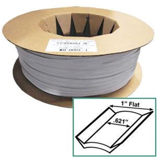 JR PRODUCTS 10001 Exterior Hardware RV 1 in. x 1000 ft. Vinyl Insert White
