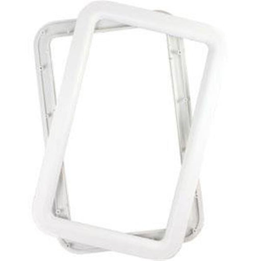JR PRODUCTS 11011 RV Parts For Reporting Door Window Frame&#44; White