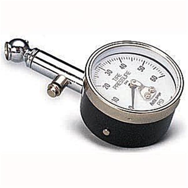 AUTO METER 2343 Tire Pressure Gauge 60 Psi Mechanical