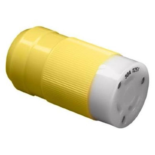 305CRV Power Cord Plug End Replacement Connector 30 Amp Female Ends Yellow And White