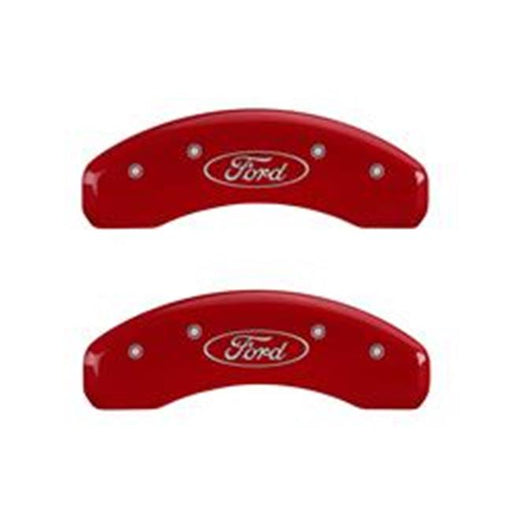 MGP CALIPER 10219SFRDR Caliper Cover - Red&#44; Ford F-150 2012-2014