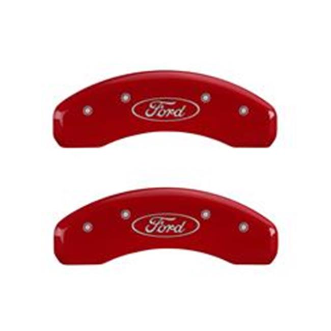 MGP CALIPER 10219SFRDR Caliper Cover - Red&#44; Ford F-150 2012-2014