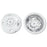 GQ64 16 in. Dually Wheel Simulators&#44; Chrome