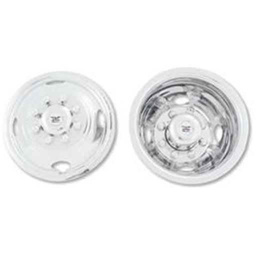 GQ64 16 in. Dually Wheel Simulators&#44; Chrome