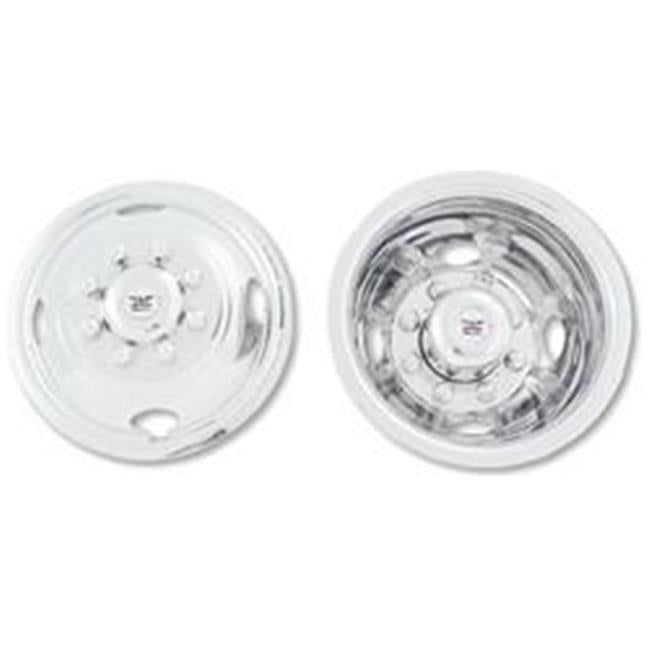 GQ64 16 in. Dually Wheel Simulators&#44; Chrome