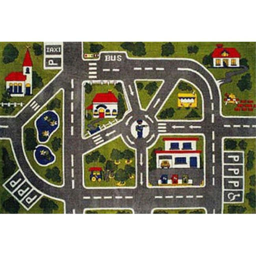 Fun Time FT-5019-96 0508 5 ft. x 8 ft. Streets Rug