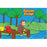 LA Rug CG-01 5178 Large Curious George &quot;George Fishing&quot; Juvenile Accent Rug