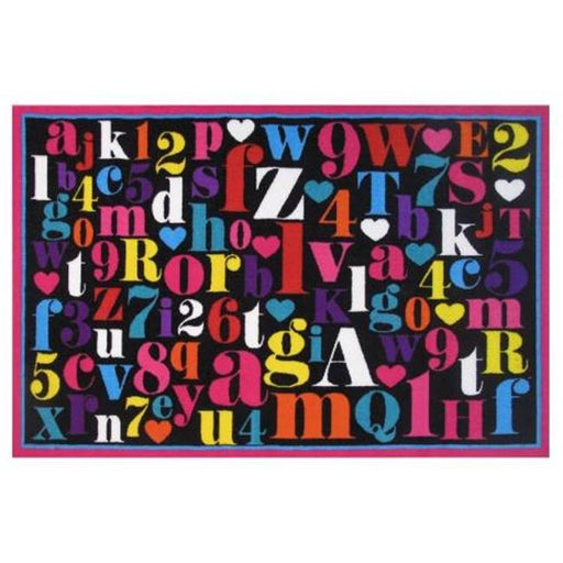 LA Rug&#44; Fun Rugs FT-60 5178 Fun Time New Alphabet Rug