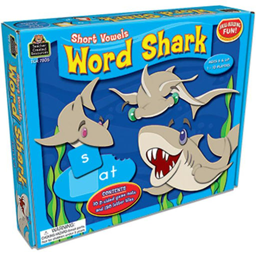 Teacher Created Resources Tcr7805 Word Shark Short Vowels Game