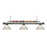 Zlite 170GM-PWH 3 Billiard Light with Shade - White