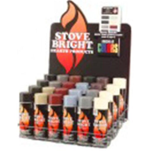 Lindemann 406321 Forrest Paint Pewter Stove Bright