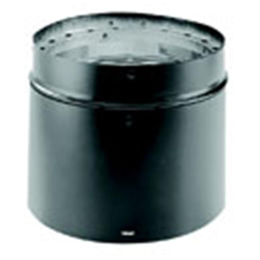 Lindemann 296806 6 Inches x 68 Inches Adjustable Length Double Wall Black Stovepipe