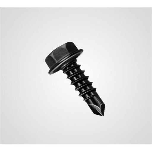 Lindemann 600101 Black Oxide Plated Steel Tek Screw- Tub of 500