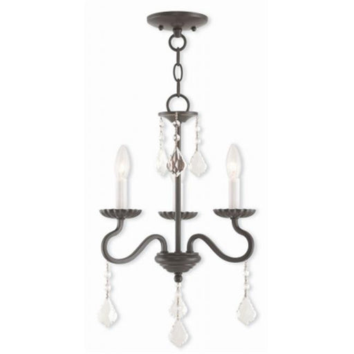 Callisto 40773-92 English Bronze Mini Chandelier Light&#44; 19 in.