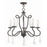 Callisto 40775-92 English Bronze Chandelier&#44; 24.75 in.