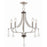 Laurel 40785-91 Brushed Nickel Chandelier Light&#44; 26.5 in.