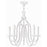 Alessia 40795-60 Antique White Chandelier Light&#44; 23 in.