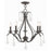 Caterina 40845-92 English Bronze Chandelier Light&#44; 23.25 in.
