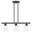 Somerville 53854-07 Bronze Linear Chandelier Light&#44; 14.25 - 44.25 x 5 in.