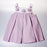 Little Ashkim BGLRPDRESS1218 Sleeveless Dress With Rose Petals - Lilac&#44; 12-18 Months