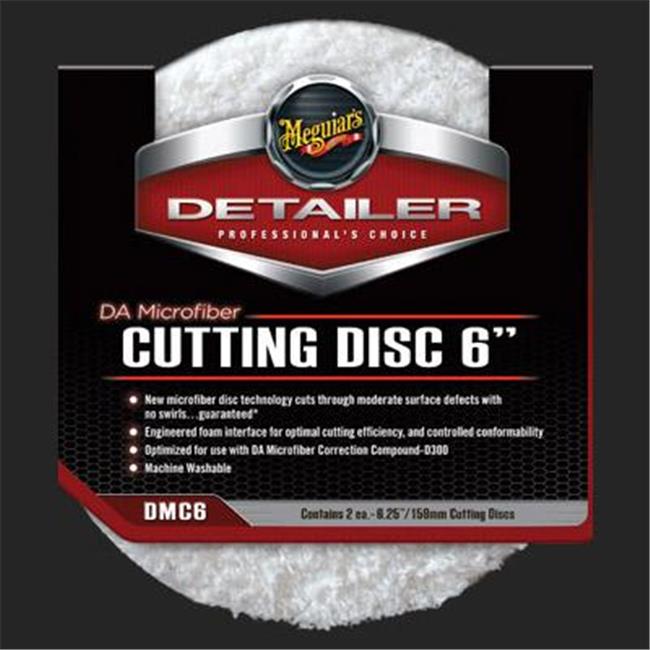 Meguiars DMC6B DA Microfiber Cutting Disc 12