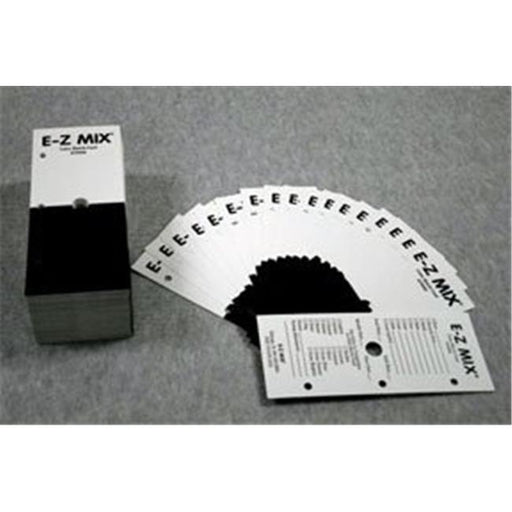 E-Z Mix EMX-79000 Color Match Cards&#44; 250-Pk