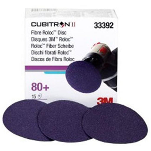 3M Company  3M-33392 3 in. By 80 Plus Cubitron Ii Roloc Disc