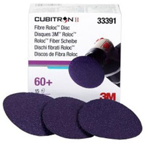 3M Company  3M-33391 3 in. By 60 Plus Cubitron Ii Roloc Disc