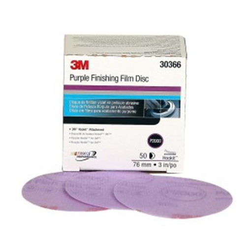 3M Company  3M-30366 3 in. &amp; P2000 Hookit Film