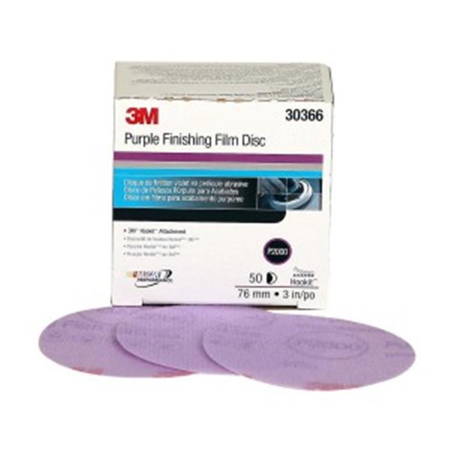 3M Company  3M-30366 3 in. &amp; P2000 Hookit Film