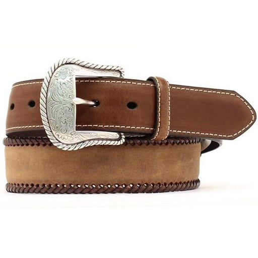 Top Hand by Nocona Belt 44 Inch Top Hand Lace Edge & Round Concho MB Mens Belt