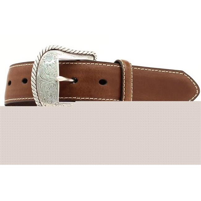 Top Hand by Nocona Belt 46 Inch Top Hand Lace Edge & Round Concho MB Mens Belt