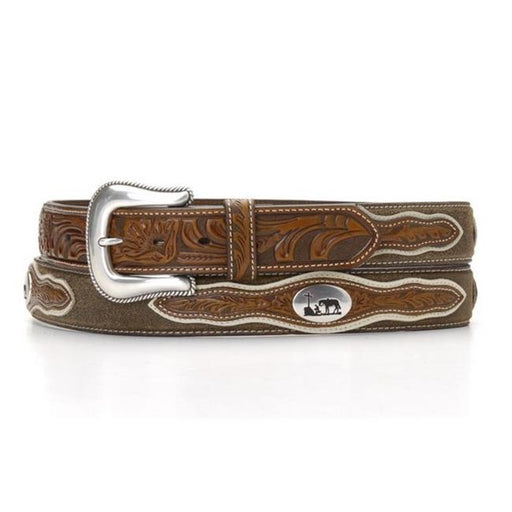 Nocona Belt 36 Inch Cowboy Prayer Concho Belt
