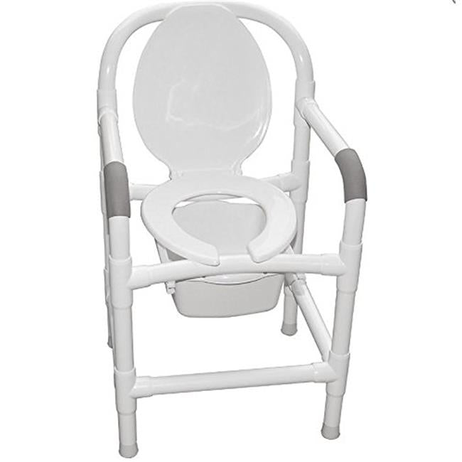 MJM International 122-C10 Bedside Commode 22 in.