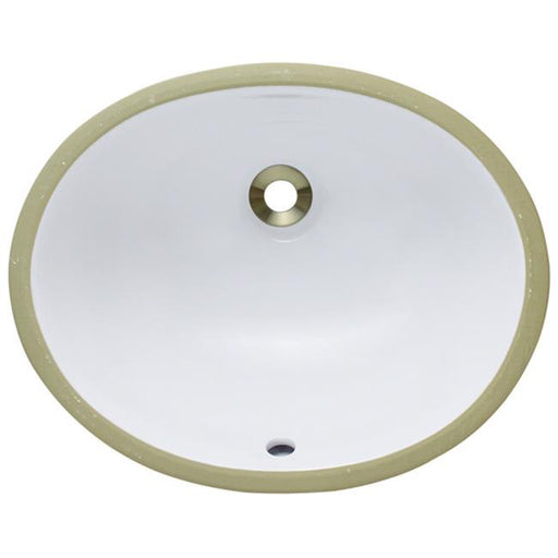 Polaris UPS-W White Porcelain Bathroom Sink