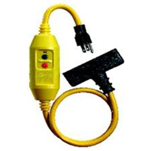 Morris Products 89006 In-Line Tri-Tap Portable GFCI