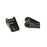 M.O.R.E. 7686 RSH 2.5 CJ Spring Shackle Hangers&#44; 1976-1986&#44; 2.5 In. Wide Cj&#44; Rear Pair