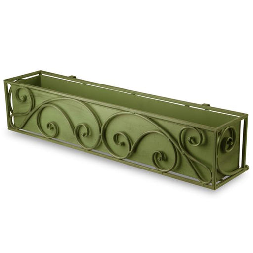 National Tree GAMC30-30G 30 in. Window Box - Green