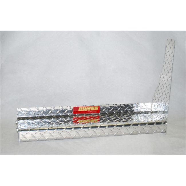 Owens OC82404LA-10 Classic Series&#44; 10 Inch Universal Fit Extra-Wide Diamond Tread Running Boards