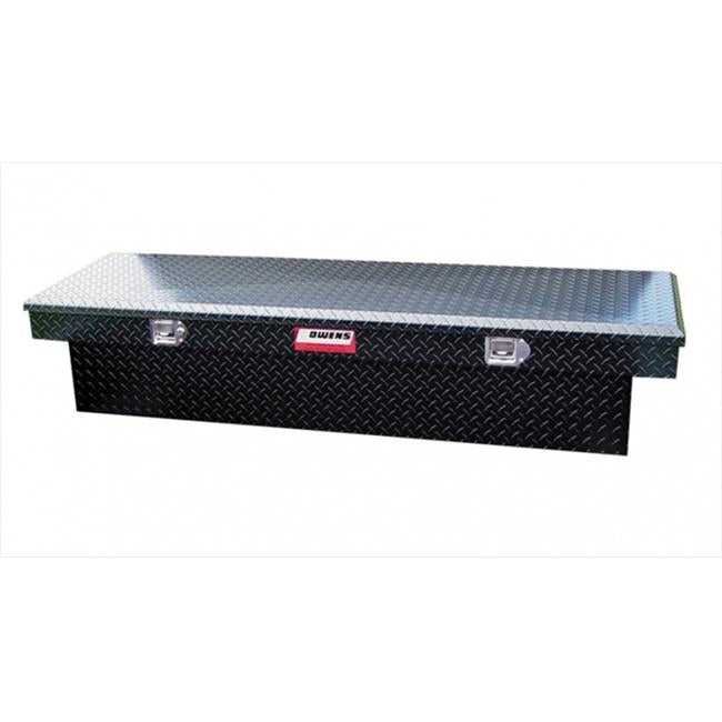 Owens 41016B Garrison Standard&#44; Single Lid - Black Powder Coat Finish Tool Box