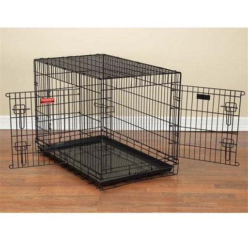 Pet Pals ZW607 42 Everlasting Crate with Dual Doors Lrg 42x28x31 In S
