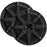 2-Way Full-Range Marine Speakers&#44; Black - 6.5 in.