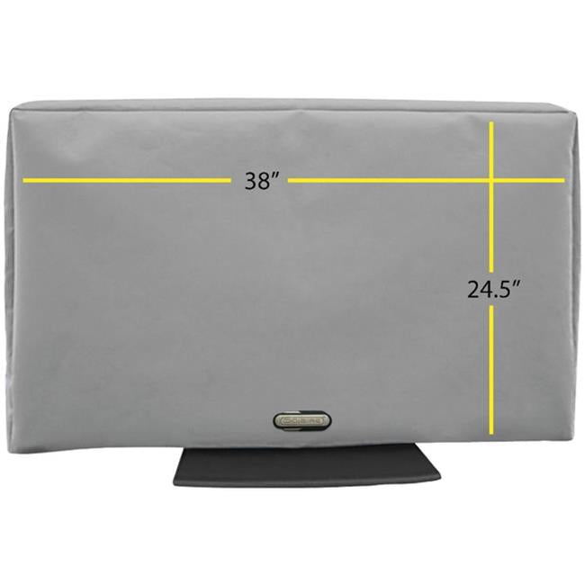 Solaire SOL 38G Outdoor TV Cover&#44; Gray - 38 - 43 in.