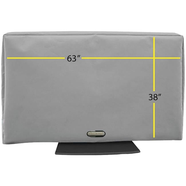 Solaire SOL 70G Outdoor TV Cover&#44; Gray - 63 - 70 in.