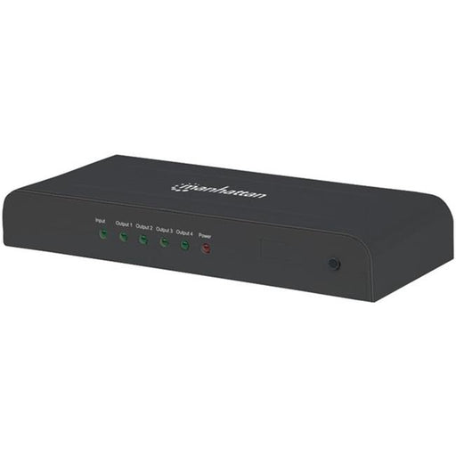 Manhattan 207515 4-Port HDMI Splitter&#44; Black