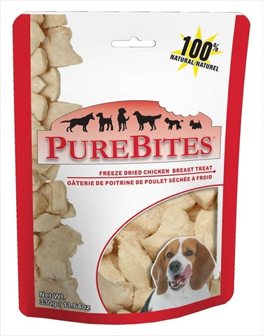 Pure Treats 789008 Pure Bit Chicken Brst Fd Treats 11.6 Oz.