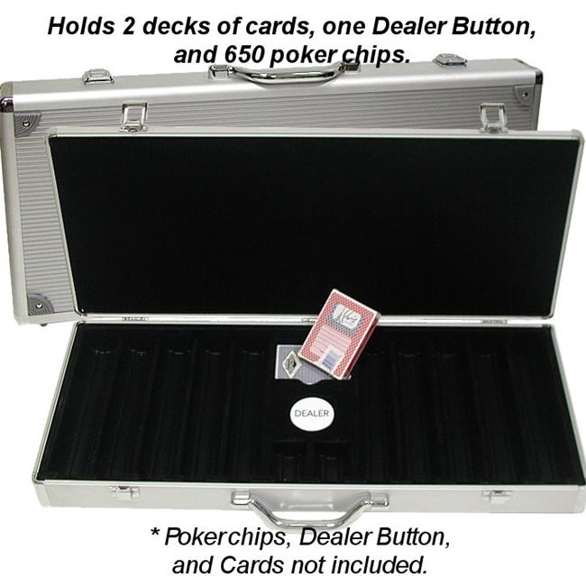 650 Capacity Chip Case - Executive Aluminum Hard Side