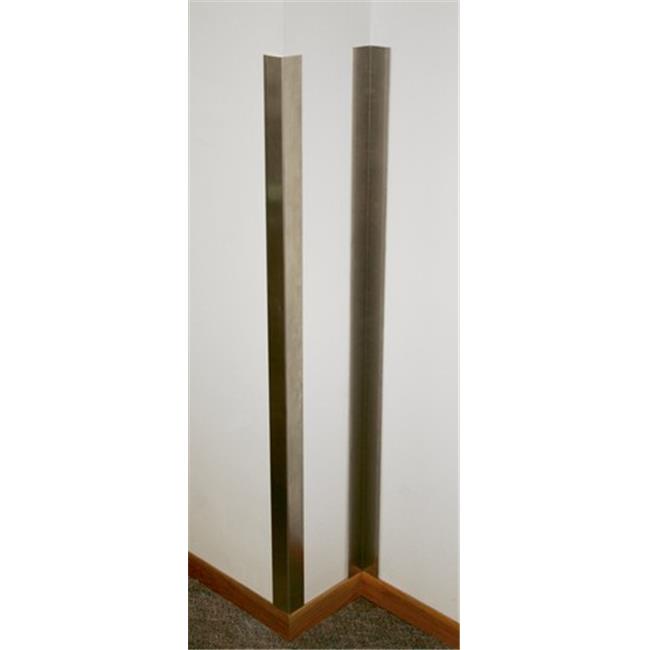 Prairie View CPOS2260SS Outside Stainless Steel Corner Guards&#44; 60 x 2 x 2 in.